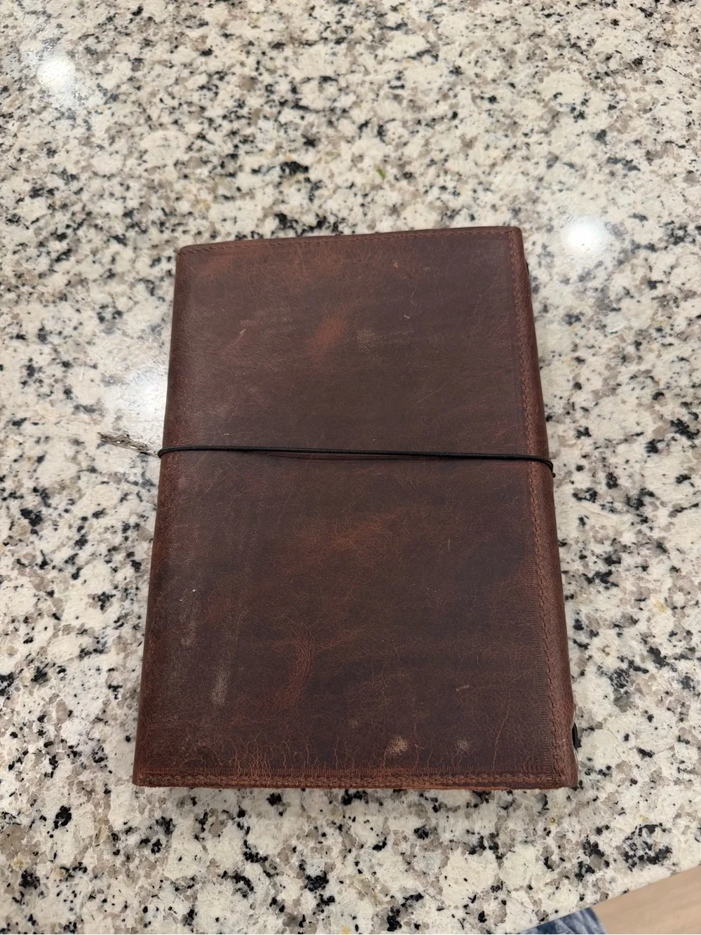 Handmade Brown Genuine Leather Traveler’s Journal Refillable Cover